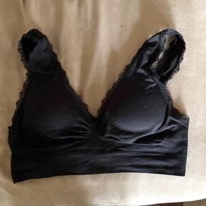 Black Padded Sports Bra